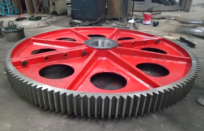 Excavator Casting Large Gear Wheel